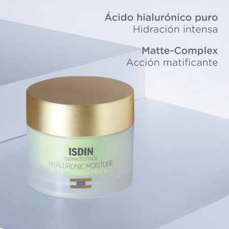 ISDINCEUTICS HYALURONIC MOISTURE OILY SKIN REFILL CREMA 50G