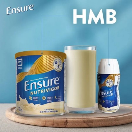 ENSURE NUTRIVIGOR POLVO VAINILLA LATA 400 G