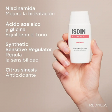 ISDIN FOTOULTRA 100 REDNESS SPF 50+ 50 ML