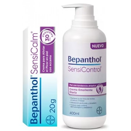 BEPANTHOL PACK 30 % DTO SENSICALM CREMA 50G + SENSICONTROL CREMA 400ML