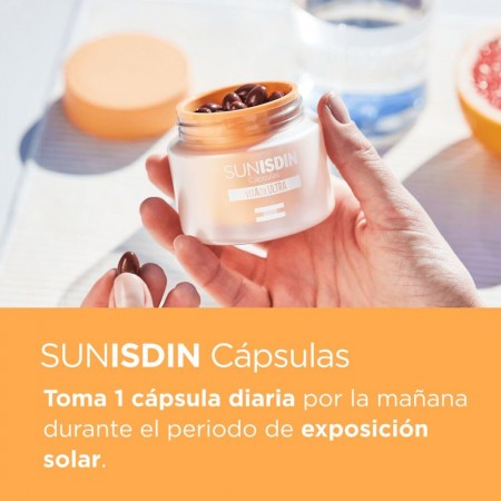 ISDIN SUNISDIN DUPLO CAPSULAS VITAOX ULTRA PREPARADOR SOLAR 2 X 30 CAPSULAS