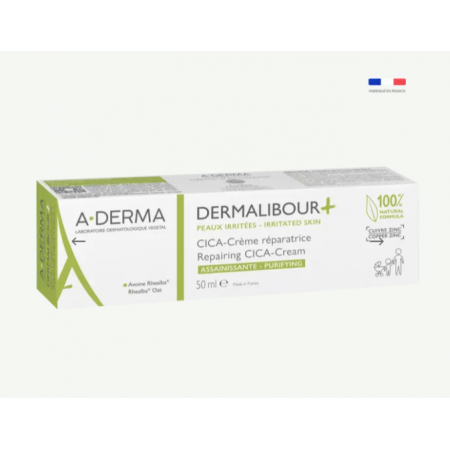 A-DERMA DERMALIBOUR CICA CREMA REPARADORA 50 ML