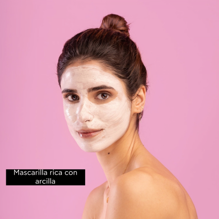 APIVITA MASCARILLA EXPRESS FACIAL DE ARCILLA ROSA 2 X 8ML