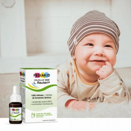 PEDIAKID COLICILLUS BEBE L. REUTERI+ GOTAS CON PIPETA 8 ML