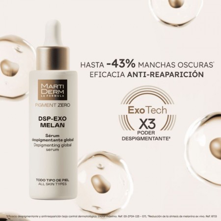 MARTIDERM PIGMENT ZERO DSP-EXO MELAN SERUM DESPIGMENTANTE GLOBAL 30 ML