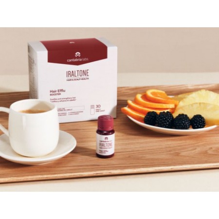 IRALTONE HAIR EFFLU BOOSTER FORTIFICA Y REFUERZA 30 VIALES 15 ML