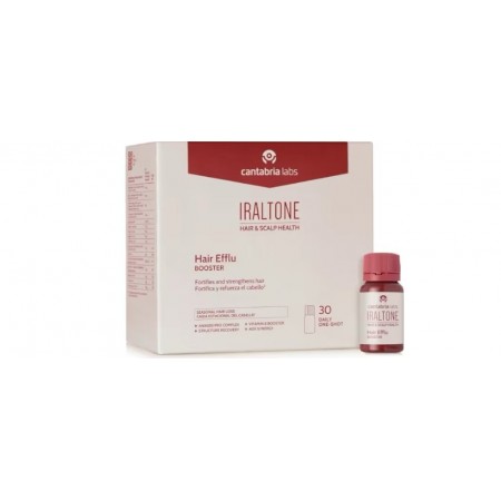 IRALTONE HAIR EFFLU BOOSTER FORTIFICA Y REFUERZA 30 VIALES 15 ML