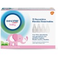 RHINOMER BABY 20 RECAMBIOS BLANDOS DESECHABLES PARA ASPIRADOR NARHINEL