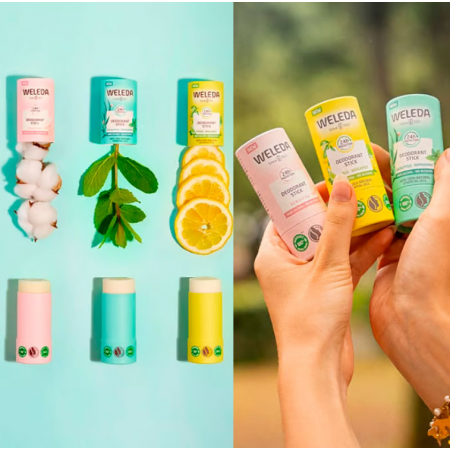 WELEDA DESODORANTE STICK CITRUS BERGAMOTA SIN ALCOHOL 50 G