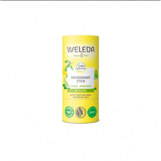 WELEDA DESODORANTE STICK CITRUS BERGAMOTA SIN ALCOHOL 50 G
