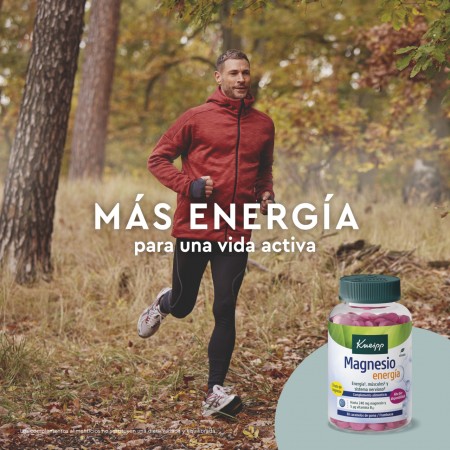KNEIPP MAGNESIO ENERGIA 60 CARAMELOS DE GOMA SABOR FRAMBUESA