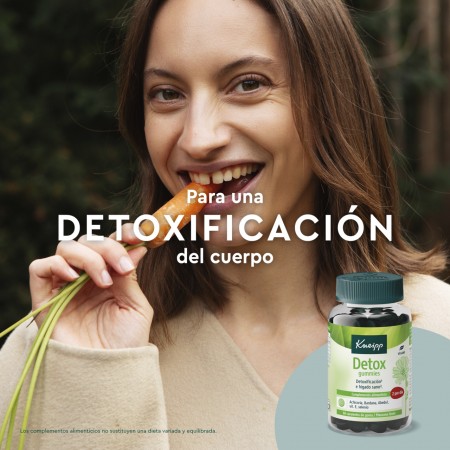 KNEIPP DETOX GUMMIES 60 CARAMELOS DE GOMA SABOR MANZANA LIMON