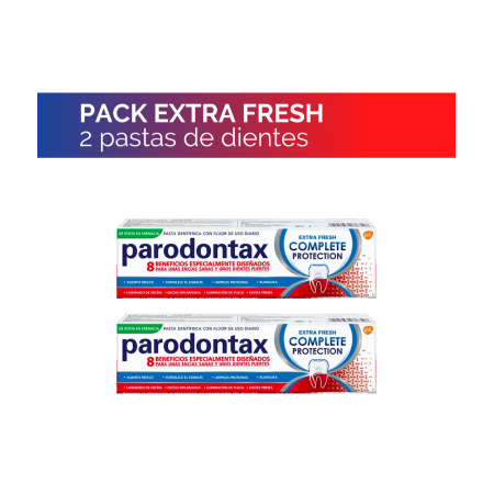 PARODONTAX DUPLO COMPLETE PROTECTION EXTRA FRESH PASTA 2 X 75 ML