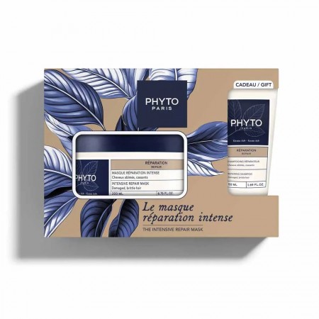 PHYTO SET MASCARILLA REPARADORA 200ML + REGALO CHAMPU REPARADOR 50ML