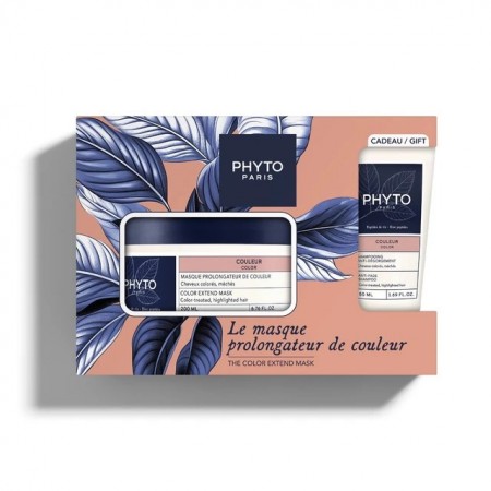 PHYTO SET MASCARILLA COLOR 200ML + REGALO CHAMPU COLOR 50ML