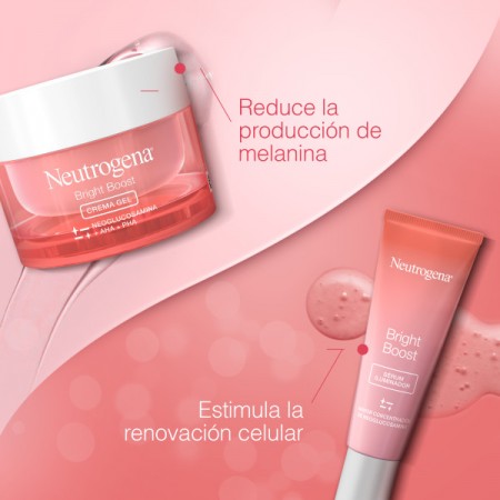 NEUTROGENA PACK ILUMINADOR BRIGHT BOOST GEL CREMA + BRIGHT BOOST SERUM 30 ML