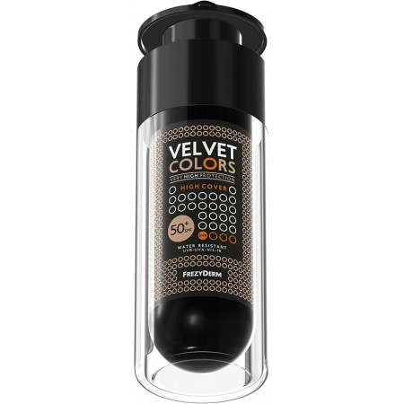 FREZYDERM VELVET COLORS MAQUILLAJE ALTA COBERTURA SPF 50+ WATER RESIST 30ML