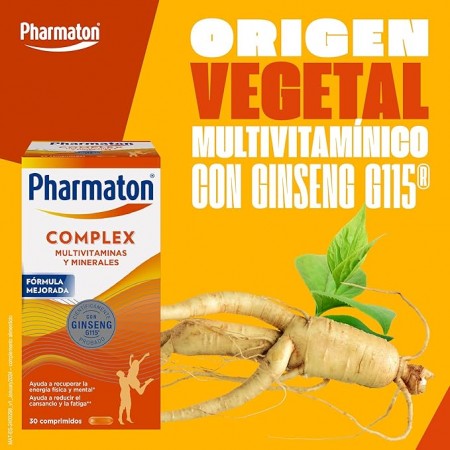 PHARMATON COMPLEX 30 COMPRIMIDOS