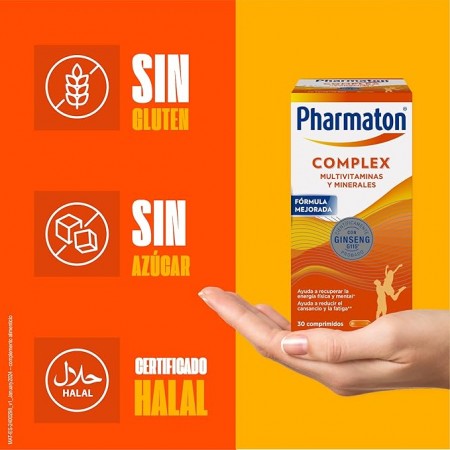 PHARMATON COMPLEX 30 COMPRIMIDOS