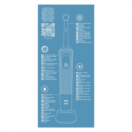 ORAL B CEPILLO ELECTRICO VITALITY PRO NEGRO RECARGABLE