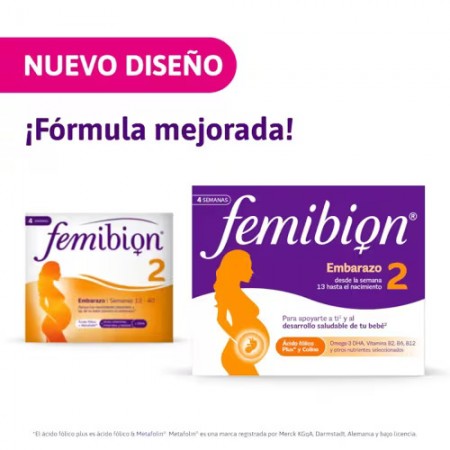 FEMIBION PRONATAL 2 28 COMPRIMIDOS Y 28 CAPSULAS