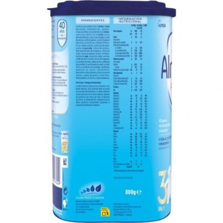 ALMIRON ADVANCE+ PRONUTRA 3 POLVO 800 G