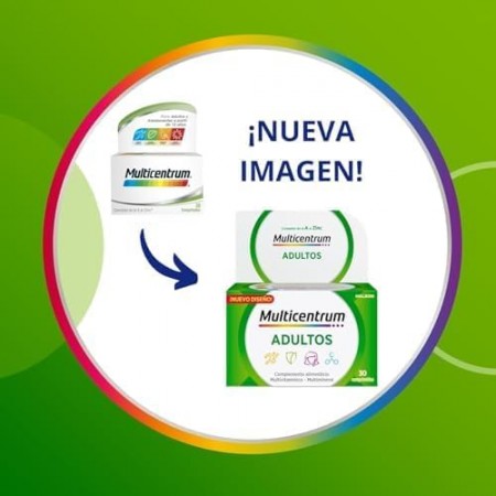 MULTICENTRUM ADULTOS 30 COMPRIMIDOS