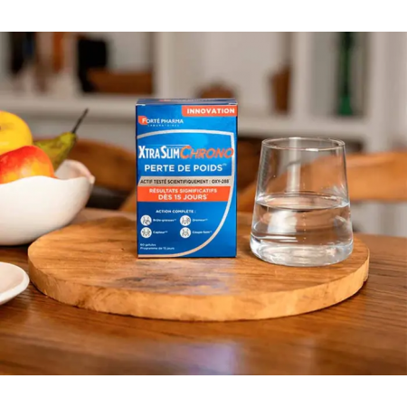 XTRA SLIM CHRONO PERDIDA DE PESO PROGRAMA 15 DÍAS 60 CAPSULAS