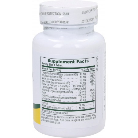NATURE´S PLUS B- COMPLEX 90 COMPRIMIDOS