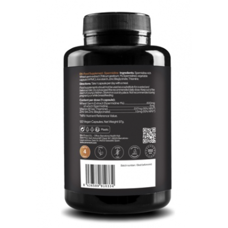 ZENEMENT SPERMIDINA 6MG 120 CAPSULAS VEGANAS