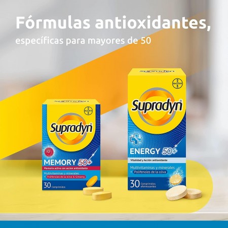SUPRADYN MEMORIA 50+ 30 COMPRIMIDOS