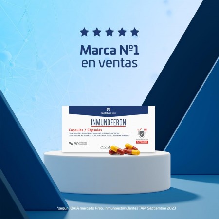 INMUNOFERON PACK 2ªUD 40% DUPLO 90 CAPSULAS + 90 CAPSULAS