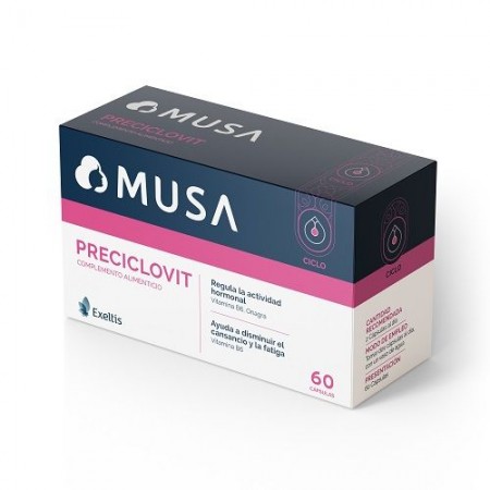 MUSA PRECICLOVIT 60 CAPSULAS