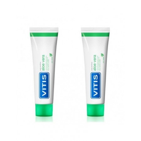 VITIS ALOE VERA DUPLO DE PASTA DENTIFRICA 2 X 150 ML SABOR MENTA