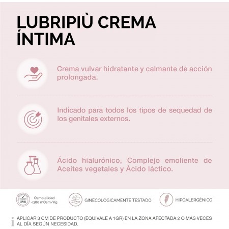 CUMLAUDE LAB: DUPLO LUBRIPIU HIDRATANTE EXTERNO CREMA 2ªUD 50% 30ML+30ML