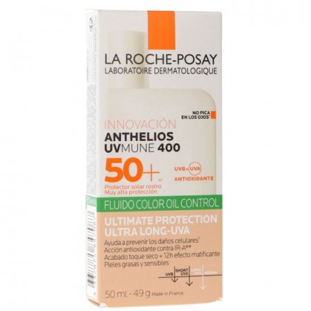 ANTHELIOS OIL CONTROL UVMUNE 400 SPF50+ FLUIDO CON COLOR 50ML