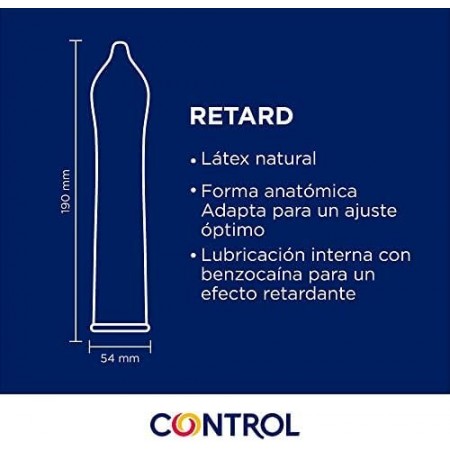 CONTROL RETARD 12 PRESERVATIVOS
