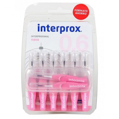 VITIS INTERPROX NANO 0.7  (ROSA+RECTO) FORMATO AHORRO 14 UNIDADES