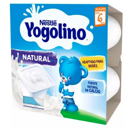 NESTLE YOGOLINO SABOR NATURAL 4 TARRINAS 100 G