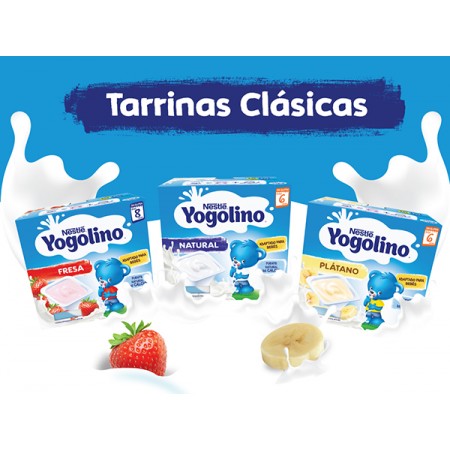 NESTLE YOGOLINO SABOR FRESA 4 TARRINAS 100 G