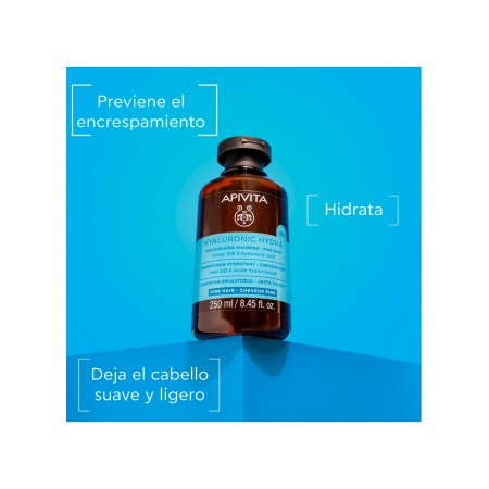 APIVITA CHAMPU HYALURONIC HYDRA CABELLO FINO 250 ML
