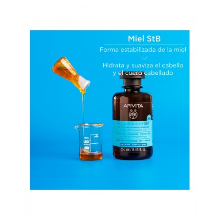 APIVITA CHAMPU HYALURONIC HYDRA CABELLO FINO 250 ML