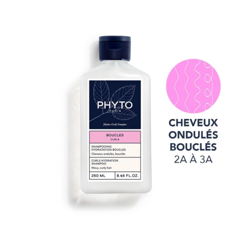 PHYTO CHAMPU HIDRATACION DE RIZOS 250ML