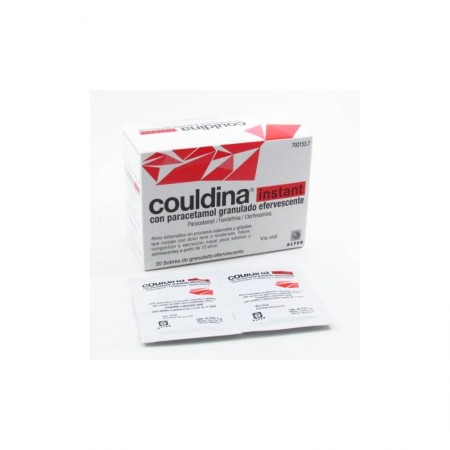 COULDINA INSTANT CON PARACETAMOL 20 SOBRES EFERVESCENTES