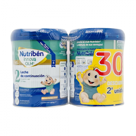 NUTRIBEN INNOVA 2 PACK AHORRO CONTINUACION 2 X 800G