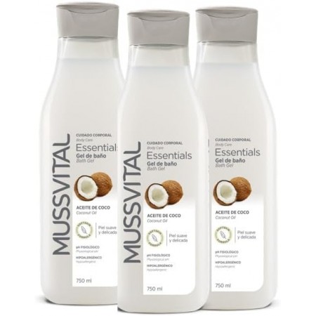 MUSSVITAL ESSENTIALS BOTANICS GEL DE BAÑO COCO 750 ML