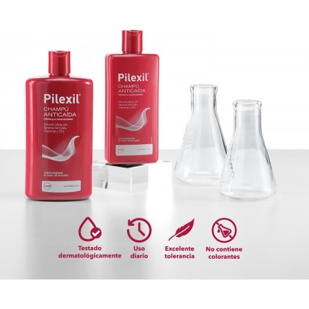 PILEXIL DUPLO CHAMPU ANTICAIDA 2 X 500 ML 40% 2ª UD