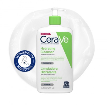 CERAVE PACK RUTINA LIMPIADORA HIDRATANTE 473 ML + LOCION HIDRATANTE ROSTRO 52ML