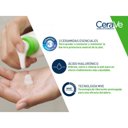 CERAVE PACK RUTINA LIMPIADORA HIDRATANTE 473 ML + LOCION HIDRATANTE ROSTRO 52ML