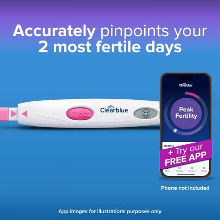 CLEARBLUE TEST PRUEBAS DE OVULACION DIGITAL 20 PRUEBAS TEST